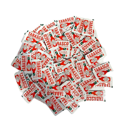 タバスコ ペパーソースミニパウチ (3ml×100) テイクアウト ピザ パスタ アウトドア 小袋 調味料 お弁当