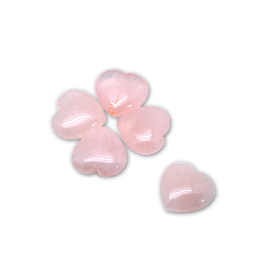 ハート型ローズクオーツ 5個セット