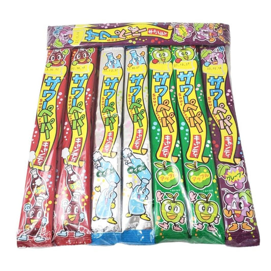 お菓子 やおきん サワーペーパー キャンディ 4種×8個 計32個 駄菓子