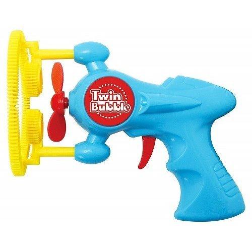 電動ツインバブル しゃぼん玉 ギフト プレゼント 屋外 外あそび