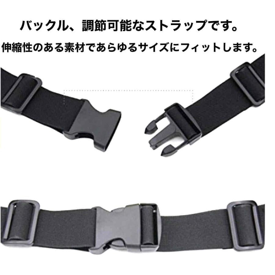 アウトドア ランニング ウエストポーチ 防水 カラー 黒 スマホ 携帯