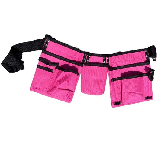 工具袋 ツールバッグ 腰袋 DIY 女子 作業 ポーチ 6ポケット ウエスト 53〜83cm