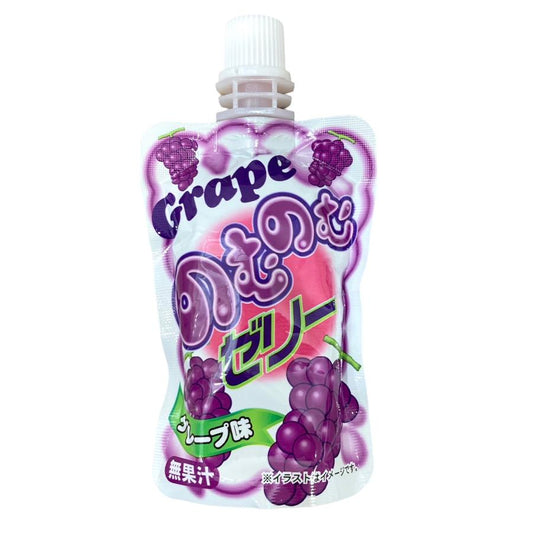 ケース売り のむのむゼリー グレープ味 60g×30個 おやつ ゼリー飲料 清涼飲料水