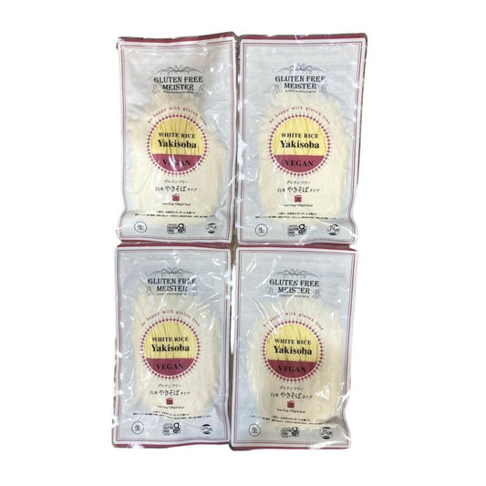 グルテンフリー やきそば 128g×4袋 白米 アレルギー ビーガン 小林生麺 焼きそば