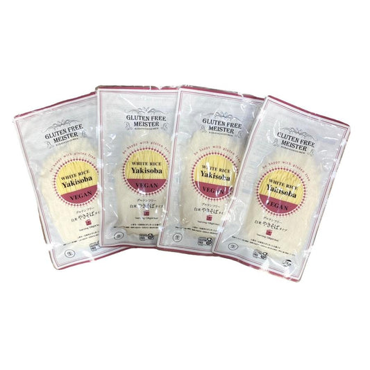 グルテンフリー やきそば 128g×4袋 白米 アレルギー ビーガン 小林生麺 焼きそば