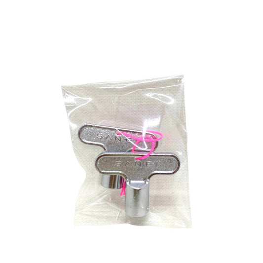 三栄 SANEI 水栓 カギ 鍵 共用 R32 水栓金具 2個入り 盗難防止