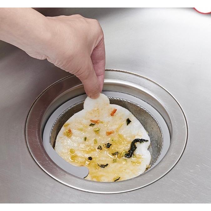 アイメディア 排水口の油・ゴミキャッチシート 20枚入 キッチン お掃除らくらく