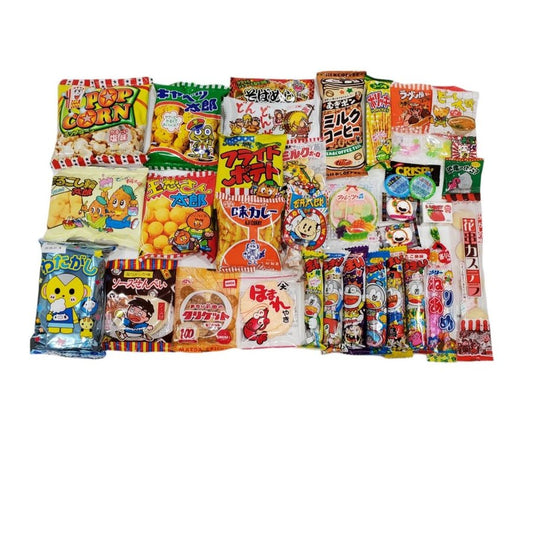 お菓子 詰め合わせK 38個入り GW おでかけ 母の日 遠足 おうちで駄菓子屋さん