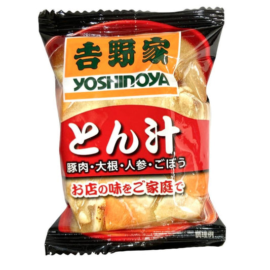 吉野家　フリーズドライ　とん汁　10食　お湯を注ぐだけ　簡単　