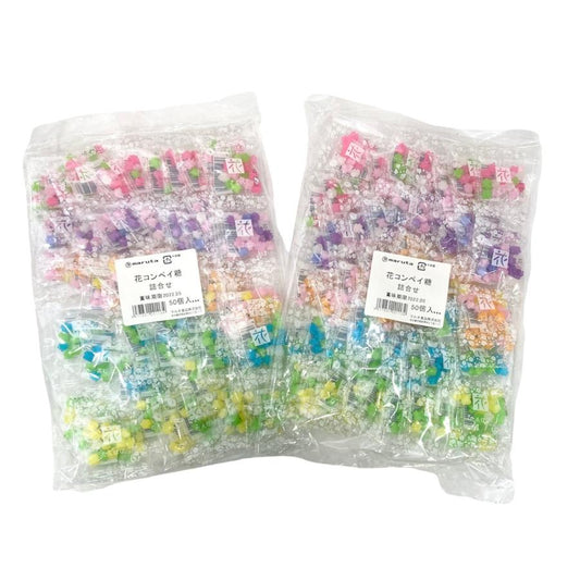 お菓子　花コンペイ糖　4ｇ×50個入×2袋 こんぺいとう 金平糖 個包装